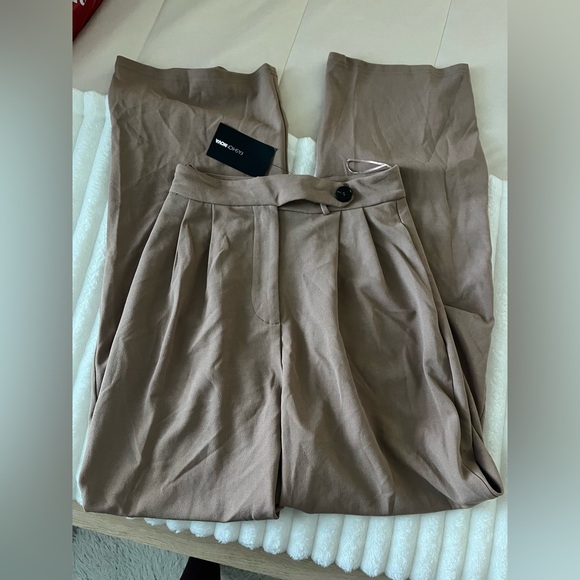 NWT Fashion Nova Make A Move Wide Leg Pants 33” - Picture 2 of 8